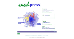 Desktop Screenshot of medpress.com.pl
