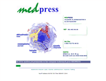 Tablet Screenshot of medpress.com.pl